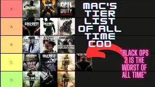 Mac makes an all time cod tier list