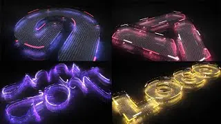 Digital 3D Logo Reveal Animation | After Effects Tutorial - No Plugins | KumawrPadcantla