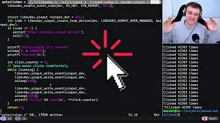 Coding a Mouse Auto Clicker in C