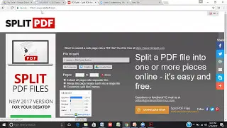 PDFsplitting