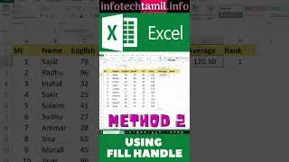 🔥 3 ways to  copy a formula 🌈  in Excel
