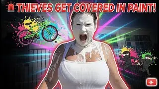PAINT CANNON BAIT BIKE PRANK!