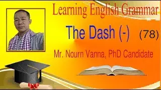 How to use 'The Dash' (-)? There are 6 uses of 'Dash'. (78)