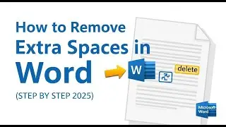 How to Remove Extra Spaces in Word Step by Step 2025