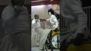 Paraesgrima em câmera lenta