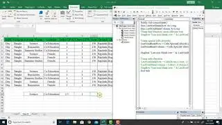 Last non blank row and column number using VBA