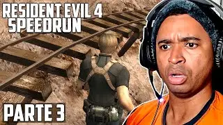 RESIDENT EVIL 4 - SEM MIOJÃO SPEEDRUN - #3: HABILIDADE! @DMenor11 #react