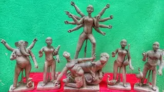 Durga Idol making 2024|| durga murti making || maa durga murti making ||