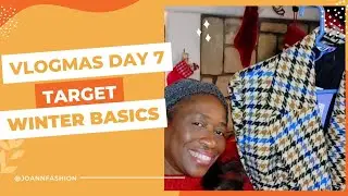Vlogmas - Day 7 Target Winter Basics 2022 | Stuff2DiscussTV