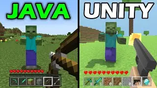 minecraft in java vs unity