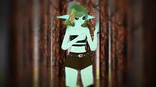 upside down meme mmd OC (test model)