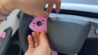 Model 3 Highland - Steering Wheel Color Wrap - installation | Tesla-Protect