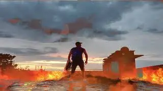 Photo manipulation - kong island isnpired| photoshop| After effect