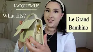 Jacquemus Le Grand Bambino - What fits inside?