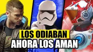 ✅ 10 juegos ODIADOS que AHORA son MUY AMADOS