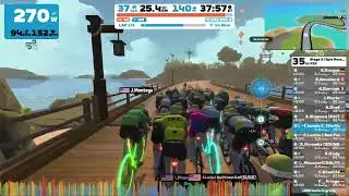 Epic Race Stage 3 - Tour de Zwift 2024 - Makuri 40 Cat C