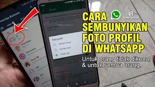 Cara Menyembunyikan Foto Profil di Whatsapp