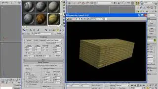 3dsmax.  Урок 397. Применение нескольких модификаторов UVW MAP одному объекту