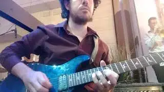 Big Band Set - This Masquerade solo - Guitar Cruise Gig