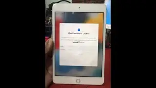 #IPAD Mini4 (#A1538) Icloud Bypass  A to Z
