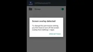 [Solved] Turn Off Screen Overlay Detected | Android Marshmallow