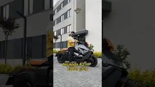 2,5 Sn’de 50 kmye Çıkan Elektrikli BMW Scooter 