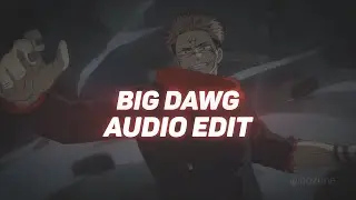 Big Dawgs - Hanumankind ft. Kalmi [ Edit Audio ]