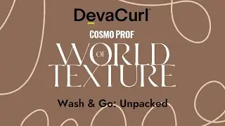 Wash & Go Demo on Type 4 Hair | DevaCurl | Cosmo Prof Beauty