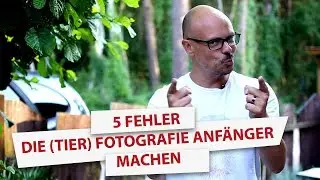 5 FEHLER DIE (TIER) FOTOGRAFIE ANFÄNGER MACHEN