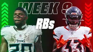 Start Em, Sit Em RBs: Week 9