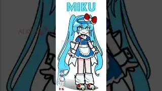 💞MIKU (MESMERIZER) in Gacha Life 2💞 #gl2 #miku #trending