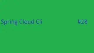 Spring Cloud Cli