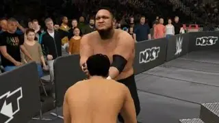 WWE 2K17 - Samoa Joe Vs. Hideo Itami