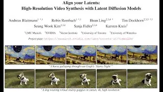 Align your Latents - High-Resolution Video Synthesis Explanation