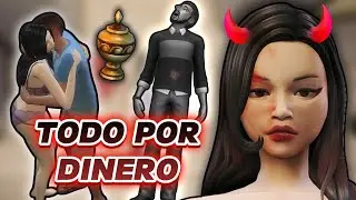 ROBANDO MARIDOS Y LOS 💀 POR EL DINERO💲(La Viuda Negra parte 2 - Sims 4)