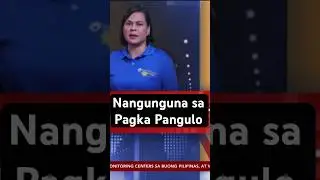 Nangunguna sa pagka Pangulo si INDAY SARA DUTERTE