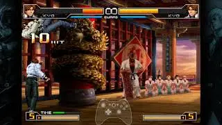 KOF 2002 UM 草薙京 KYO Combo 8 2氣超多 (MAX一招死 100%)