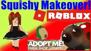 Roblox Adopt Me Farm Shop Update! Fixing Your Squishies Inspired By Roblox, LOL Doll, Fossil Egg!