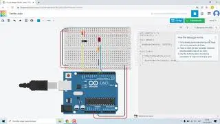 CLASE 2 - ENCENDIDO Y APAGADO DE UN LED CON UN SWITCH/ INTERRUPTOR DESLIZANTE - TINKERCAD | ARDUINO