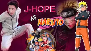 BTS J-Hope as Naruto Photoshop Manipulation Tutorial/ Anime Character Creation 