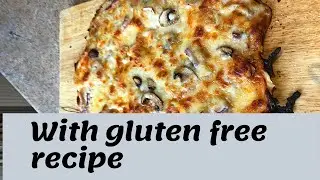 How To Make A Do It Yourself Pizza Peel 👉 With Gluten Free Pizza Dough Recipe