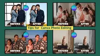 How to Edit Photos in canva | Photo Editing Tips
