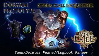 ZEUS BUILD Doryani+Melding Storm Call Inquisitor Build Guide | Bosser + Expedition Farmer | POE 3.18