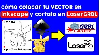 ✂✂✂ How to place vectors in Inkscape for laser cutting with GRBL 