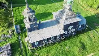 д. Сырья, Никольская церковь 09.08.2024