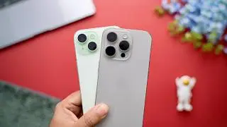 iPhone 15 Pro vs iPhone 15 Detailed Camera Comparison 📸