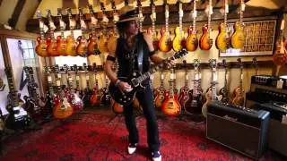 Ryan Roxie at Guitar Village, Gibson Les Paul Axcess Standard Ebony