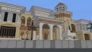 Minecraft's Biggest Mansion... (Ft. Mr Beast)