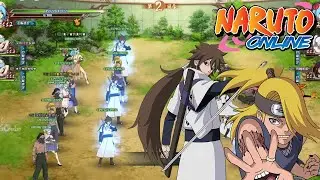 Naruto Online - Triple Indra and Deidara in GNW 8 April 2023