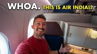 Flying the *gorgeous* Air India A350 | Delhi to Hyderabad